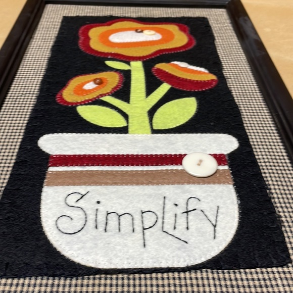 Stitchery frame simplify 12”x 1/4 W x 20”H - Picture 2 of 10